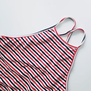 Garage cropped halter top